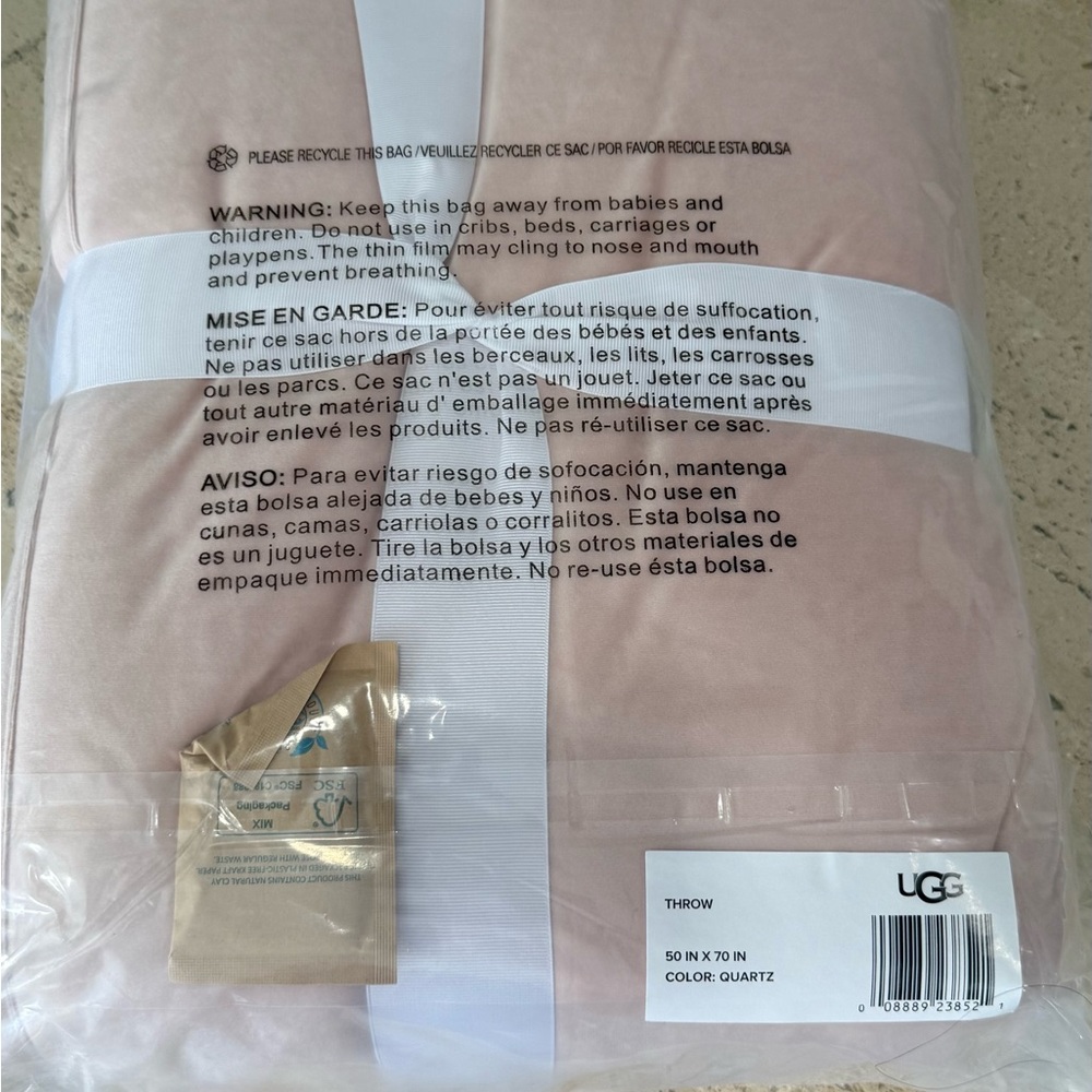 UGG Blush Throw Blanket - Picture 6 of 8